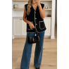 Gilet sans manches avec poches