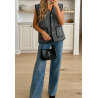 Gilet sans manches avec poches