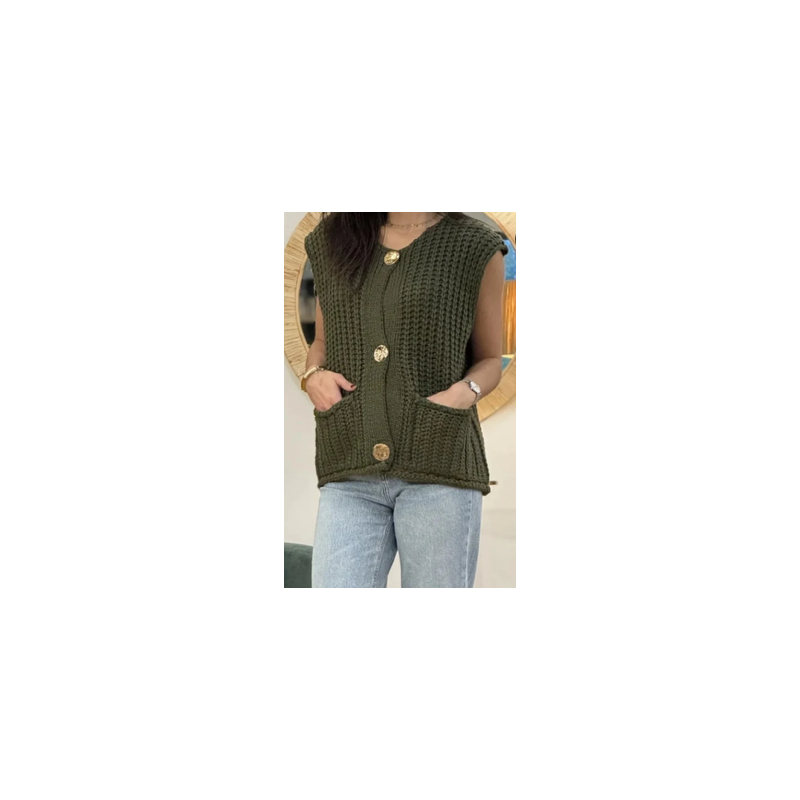 Gilet élégant sans manches