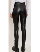 Legging slim similicuir