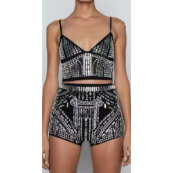 Ensemble femme  à strass