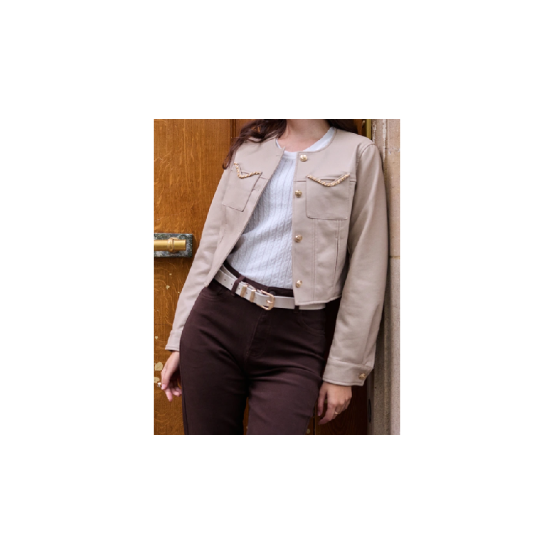 Veste en simili cuir Veste en simili cuir