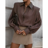 Chemise avec épaulettes