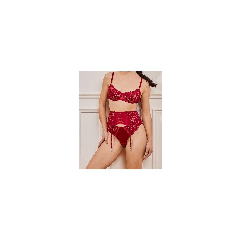 Ensemble lingerie 3 pièces glamour