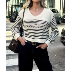 Pull en maille femme