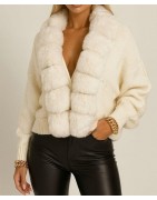 Gilet femme en maille