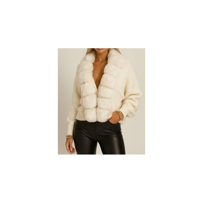 Gilet femme en maille
