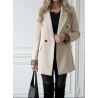 Veste blazer avec doublure