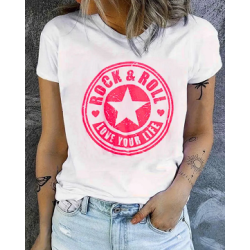 T-shirt avec imprimé