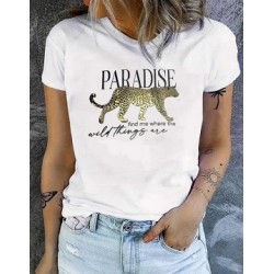 T-shirt femme imprimé