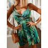 Robe courte imprimée