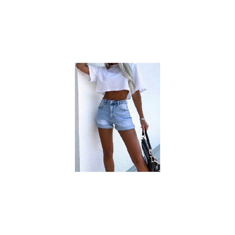 Short en jean femme