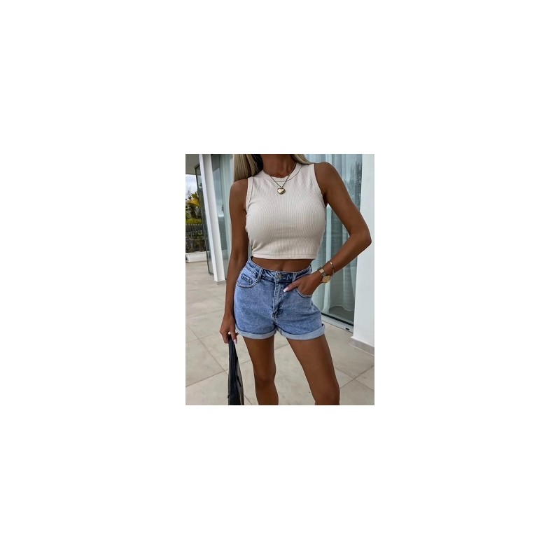 Short en jean femme