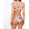 Bikini deux pièces réversible  imprimé