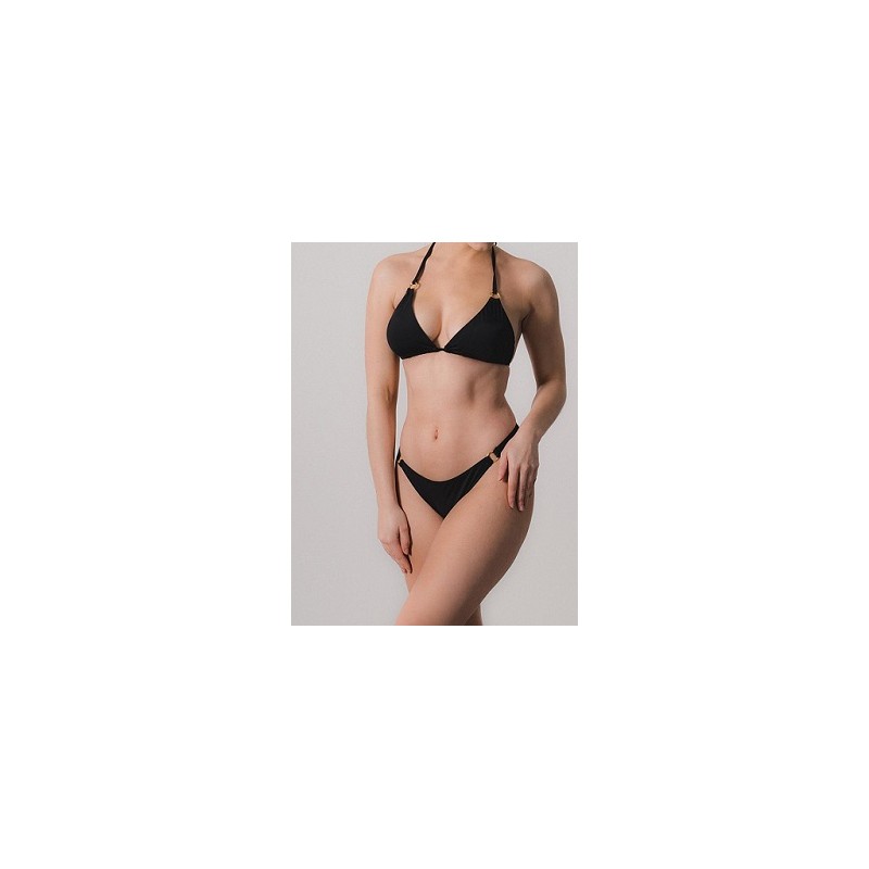 Maillot de bain deux pièces couleur unie