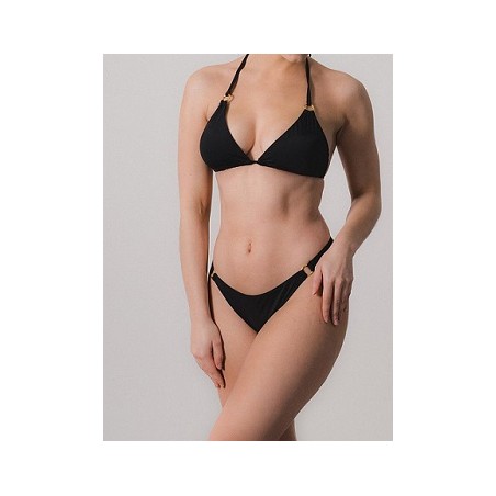 Maillot de bain deux pièces couleur unie