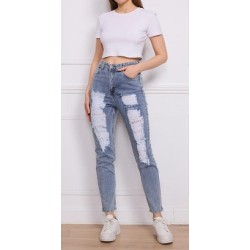 Jean femme déchiré