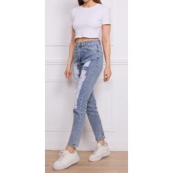 Jean femme déchiré