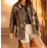 Blouson militaire féminin