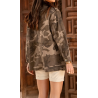 Blouson militaire féminin