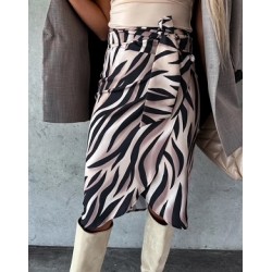 Jupe en wrap portefeuille