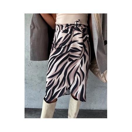 Jupe en wrap portefeuille