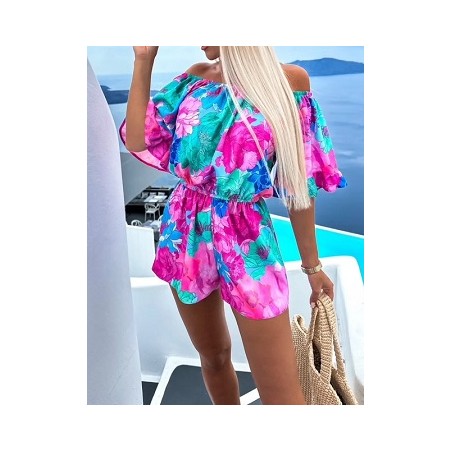 Combi short imprimée