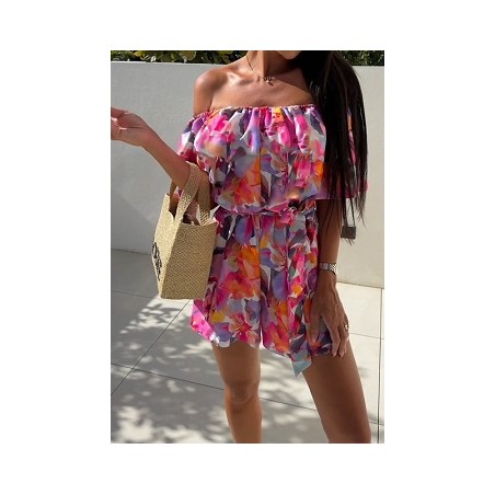 Combi short imprimée