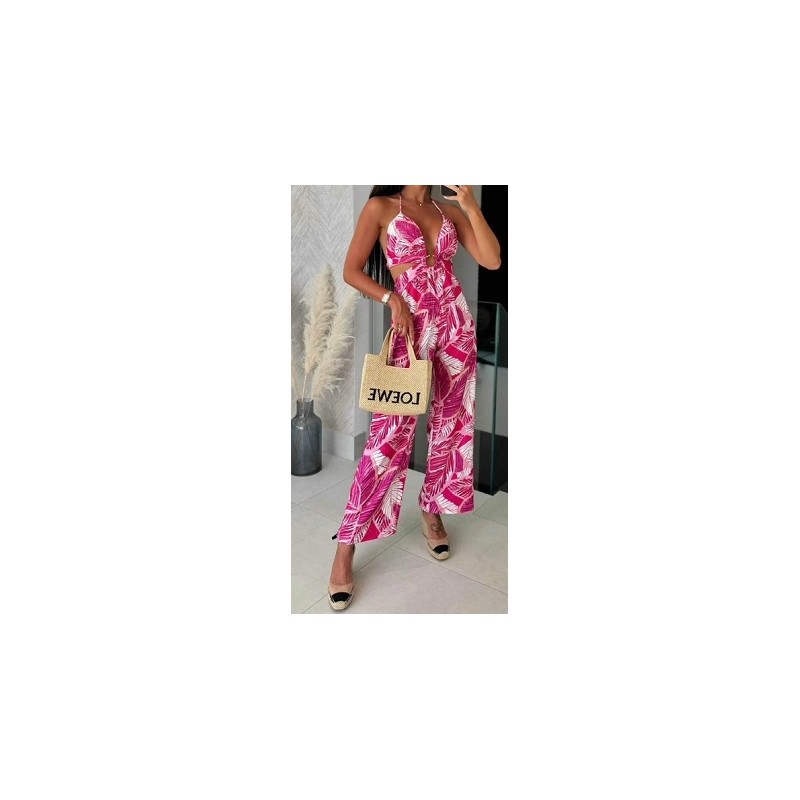 Combinaison pantalon imprimée