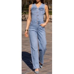 Combinaison en jean stretch...