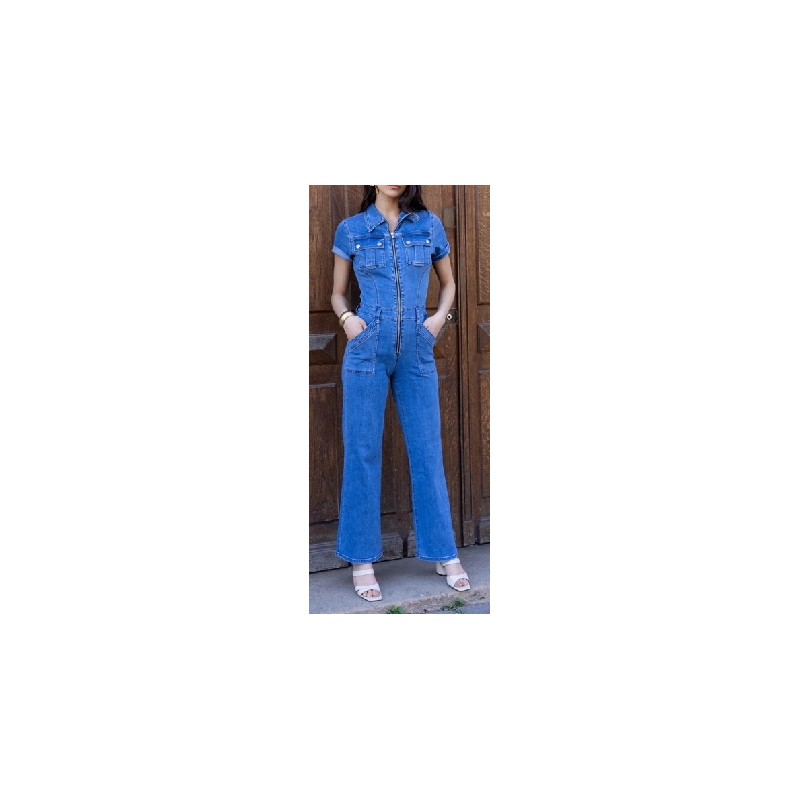 Combinaison en jean stretch