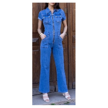 Combinaison en jean stretch