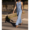 Combinaison femme  stretch en jean