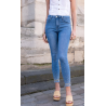 Jean skinny stretch avec diamants