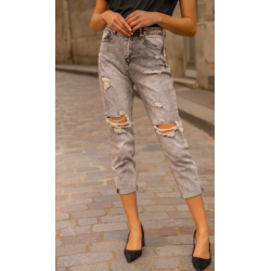 Jean baggy stretch déchiré