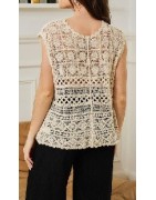 Gilet en crochet