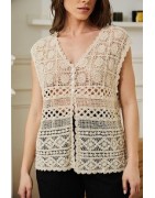 Gilet en crochet