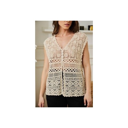 Gilet en crochet