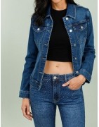 veste jean femme