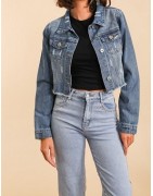 Vestes jean femme