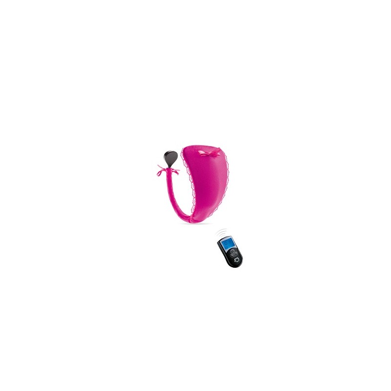 Vibrastring rose, culotte vibrante avec télécommande