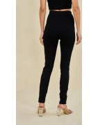 Leggings long orné de boutons