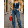 Jean femme large