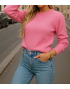 Pull femme doux