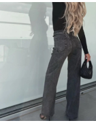 Jean wide leg stretch